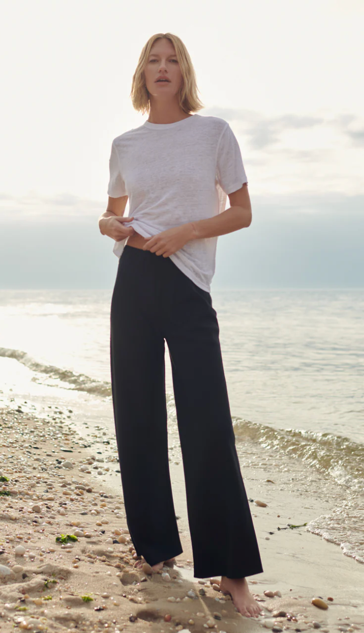 soldout.nyc The Linen Perfect Tee, linen tshirt, t-shirt, tee shirt, linen, women's clothing
