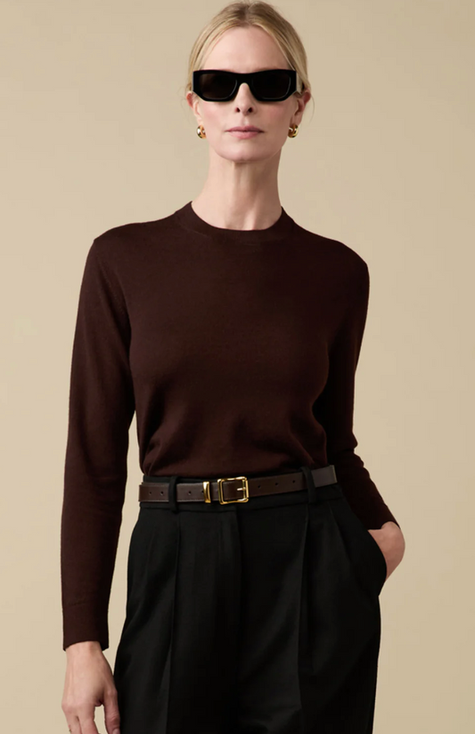 soldout.nyc The Refined Crew, crewneck top, long sleeved shirt, women's clothing