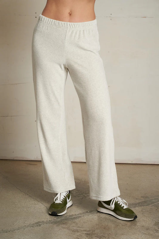 Perfect White Tee Alex Velour Pant, pants, loungewear, velour pants, women's clothing