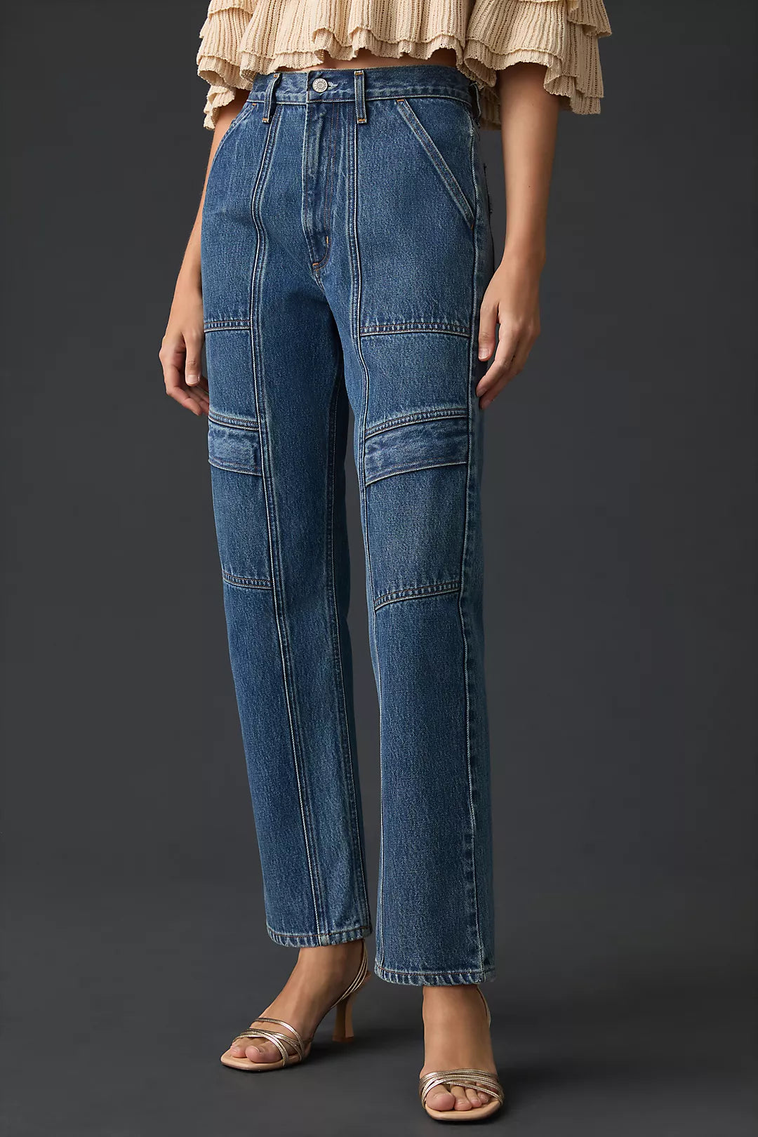 AGOLDE Cooper Cargo, cargo denim, cargo pants, cargo jeans, jeans, women's clothing