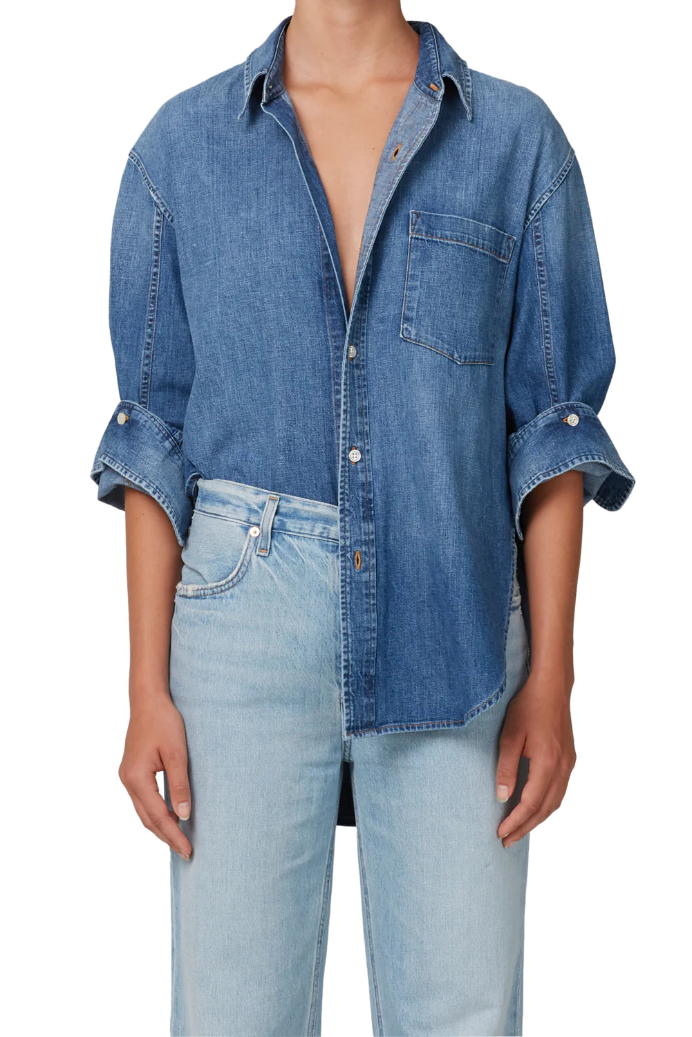 Citizen of Humanity Kayla Shirt, button down shirt, blouse, women's clothing