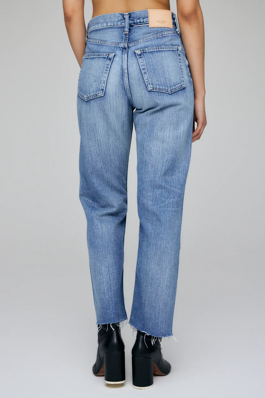 Moussy Fargo Cropped Wide Straight