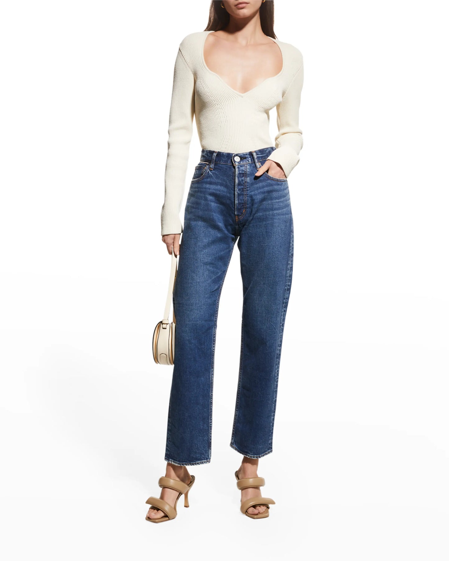 Moussy Greensbriar Wide Straight