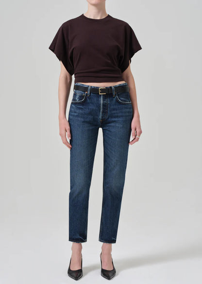 Citizens of Humanity Charlotte Pedestal, high rise denim, straight leg denim, denim jeans, jeans, women's clothing