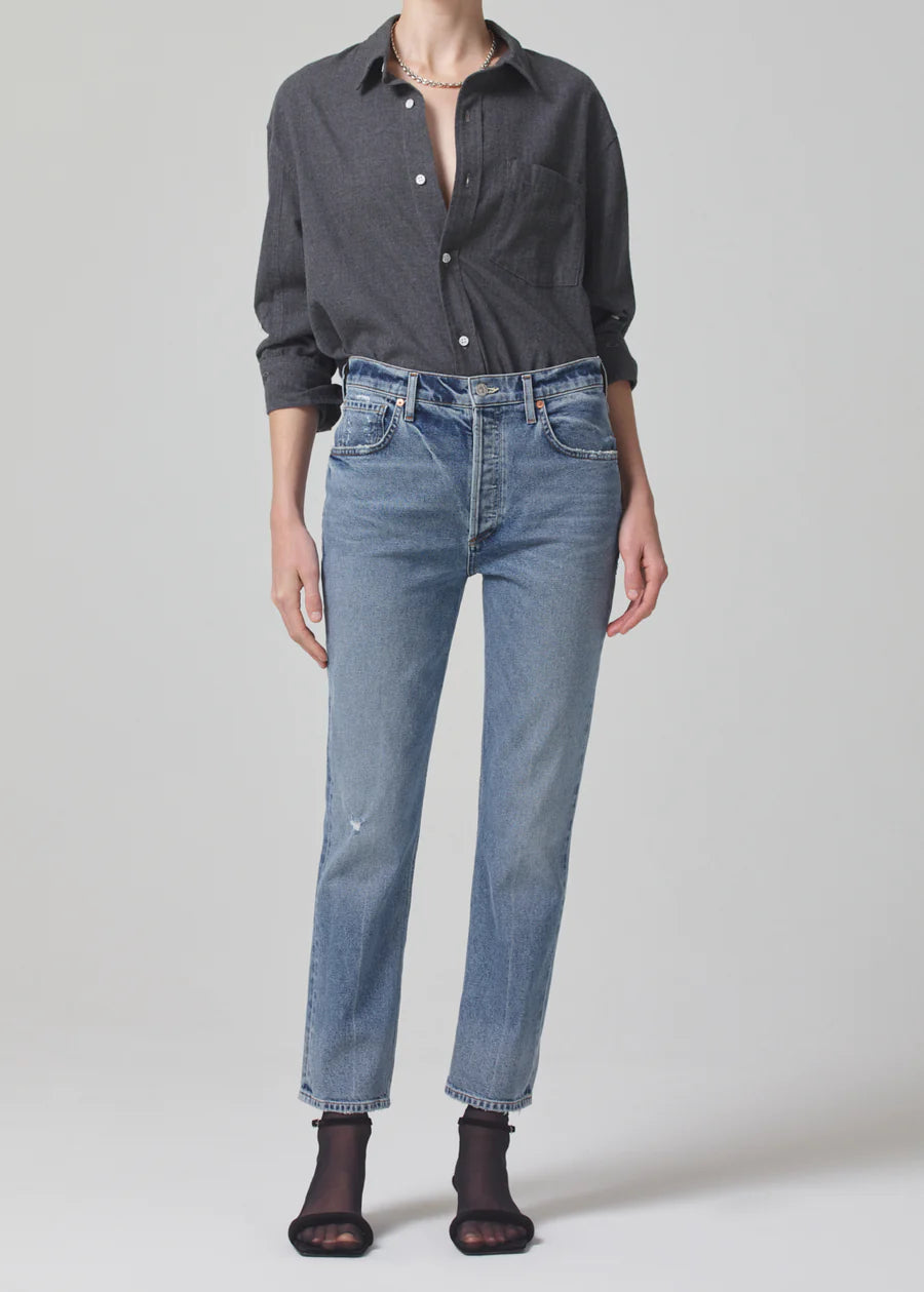 Citizens of Humanity Jolene, blue jeans, denim jeans, jeans, denim, women's clothing