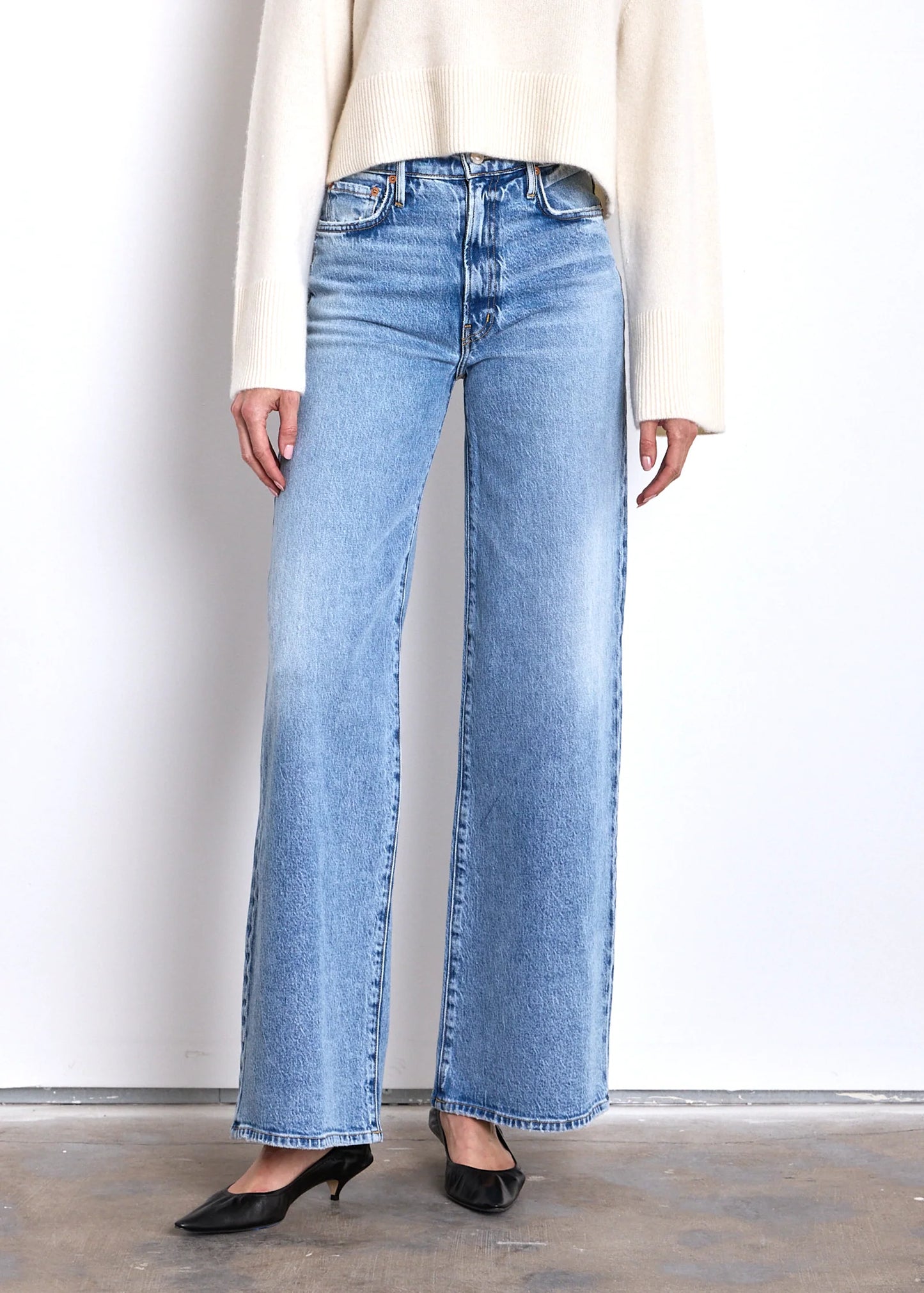 BETRO SIMONE Alexa Wide Leg, wide leg denim jeans, denim jeans, jeans, women's clothing