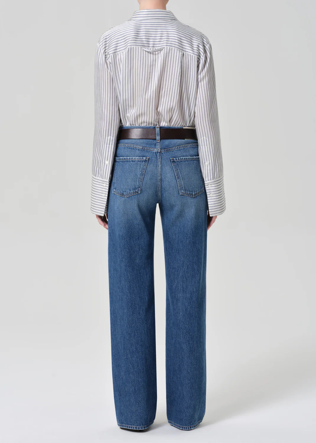 Citizens of Humanity Annina 30inch, high-rise waist and clean, straight-leg shape, denim jeans, women's clothing