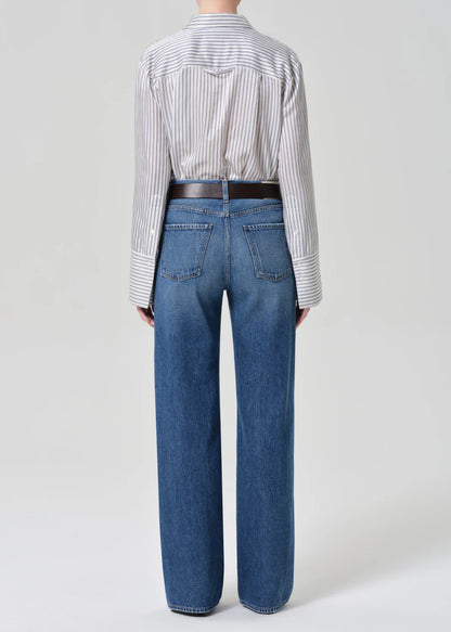 Citizens of Humanity Annina 30inch, high-rise waist and clean, straight-leg shape, denim jeans, women's clothing