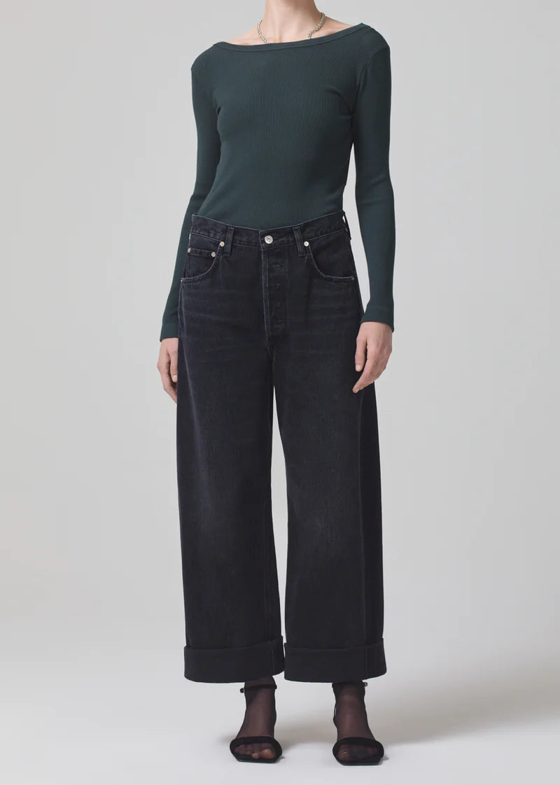Citizens of Humanity Ayla Baggy, relaxed rise jean, wide leg denim, baggy jeans, women's clothing