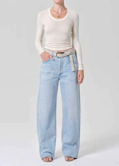 Ayla Baggy in Lighthouse, denim jeans, baggy denim, relaxed fit denim jeans women's clothing