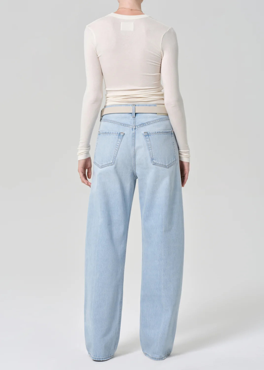 Ayla Baggy in Lighthouse, denim jeans, baggy denim, relaxed fit denim jeans women's clothing