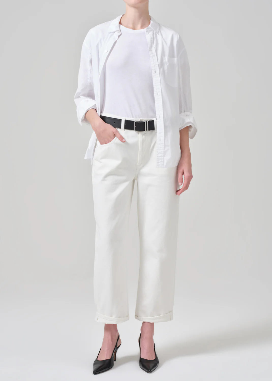 Citizens of Humanity Dahlia in Pashmina, white jeans, clean denim, denim jeans, women's clothing