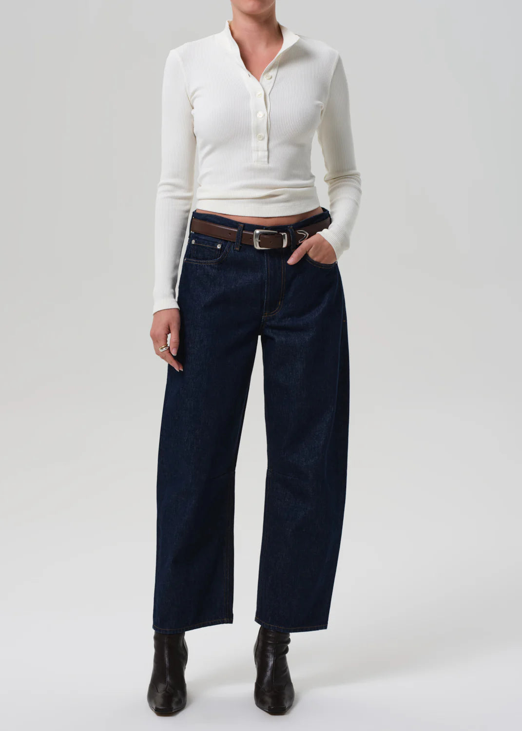 Citizens of Humanity Miro in Amherst, high rise denim, denim jeans, wide leg denim, jeans, women's clothing