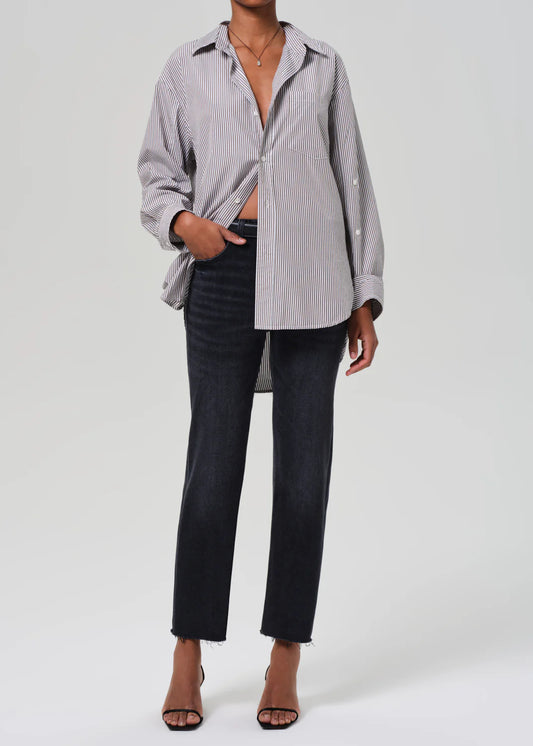 Citizens of Humanity Palma Straight in Medallion, straight leg denim, denim jeans, jeans, women's clothing