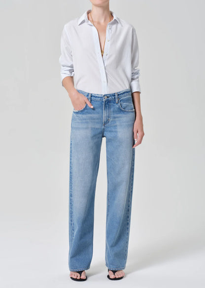 Citizens of Humanity Lindz Easy Straight, straight leg denim jeans, low rise denim, jeans, women's clothing