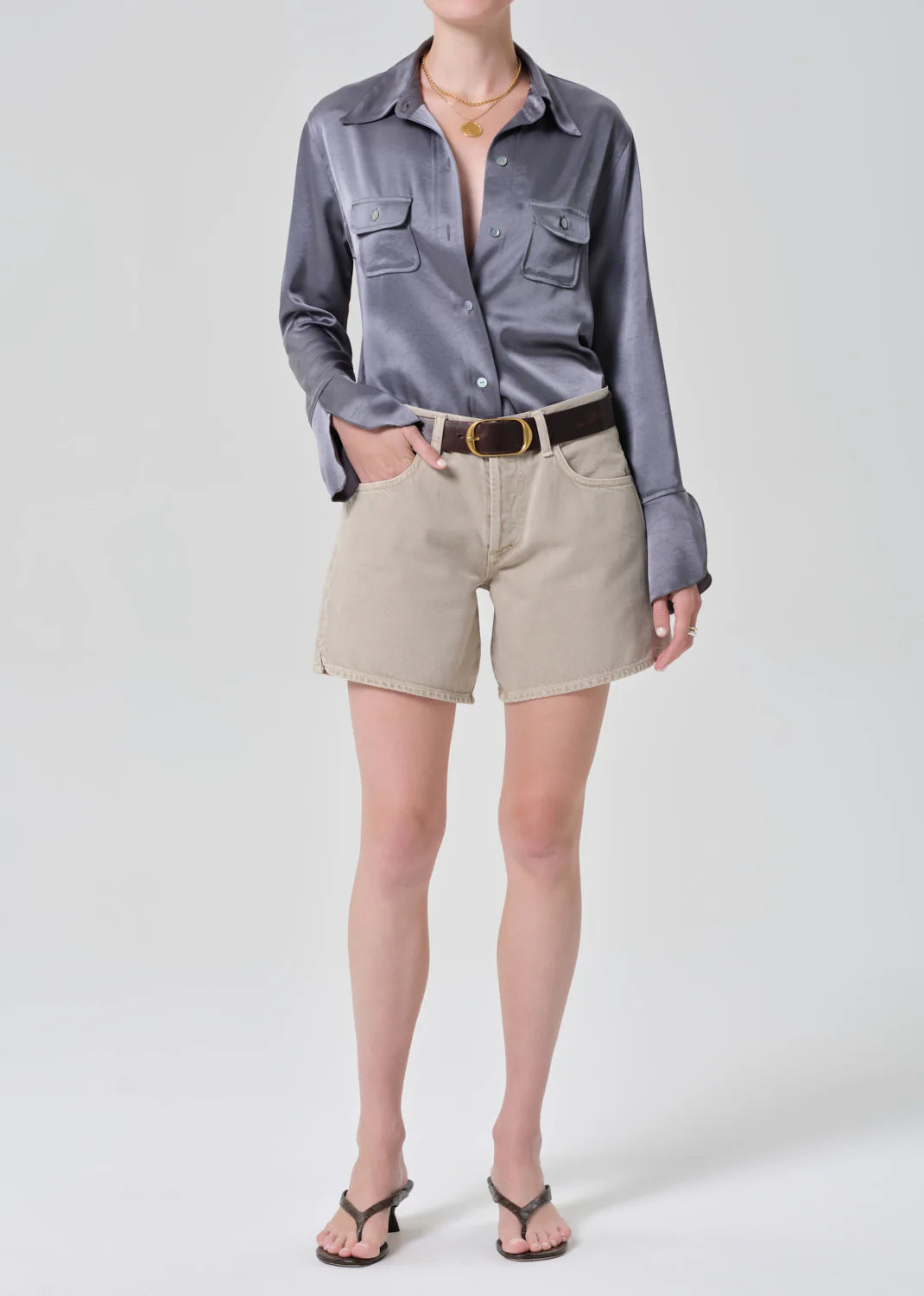 Citizens of Humanity Billie Relaxed Short, mid rise denim shorts, shorts, women's clothing