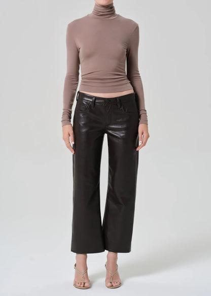 Citizens of Humanity Faye Vintage Straight Recycled Leather, leather pants, leather, pants, women's clothing