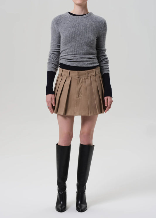 Citizens of Humanity Pleated Mini Skirt, mini skirt, pleated mini skirt, skirt, women's clothing