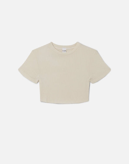 RE/DONE Cropped 60s Slim Tee