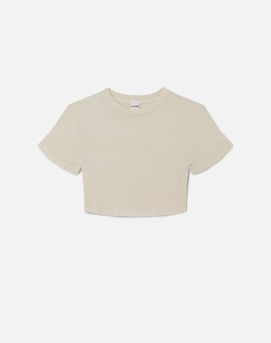 RE/DONE Cropped 60s Slim Tee