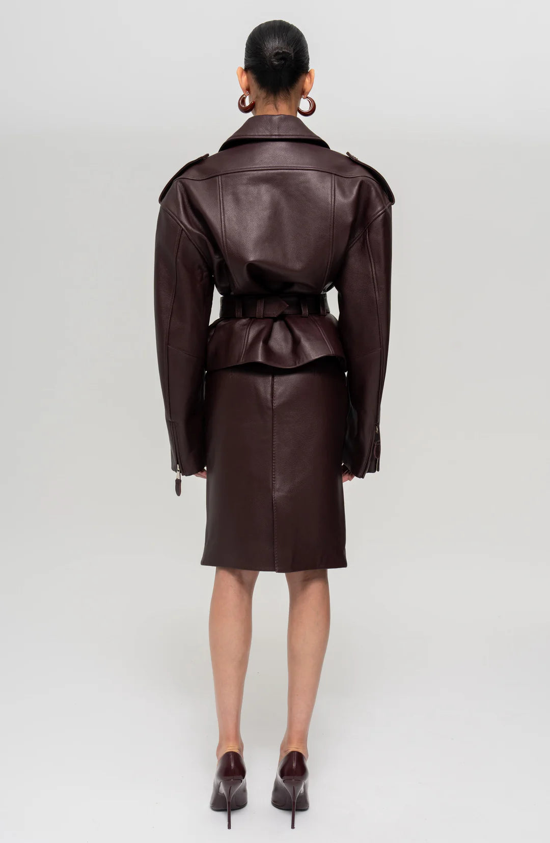 Ronny Kobo Lilou Jacket, faux leather jacket, biker jacket, outerwear, women's clothing