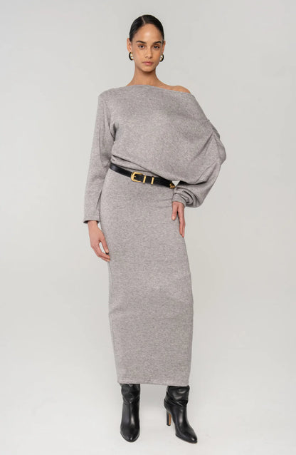 Ronny Kobo Matthieu Dress, dress, asymmetrical dress, long dress, women's clothing