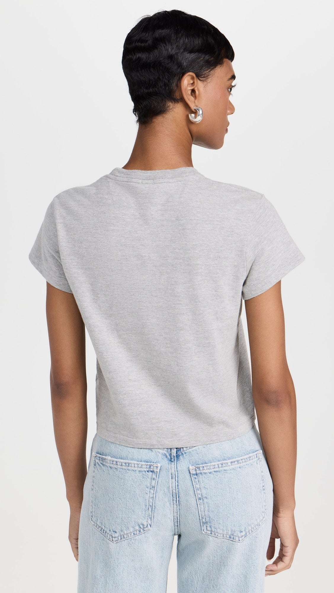 RE/DONE 50s Boxy Tee, cropped t-shirt, tee, hanes shirt, women's clothing
