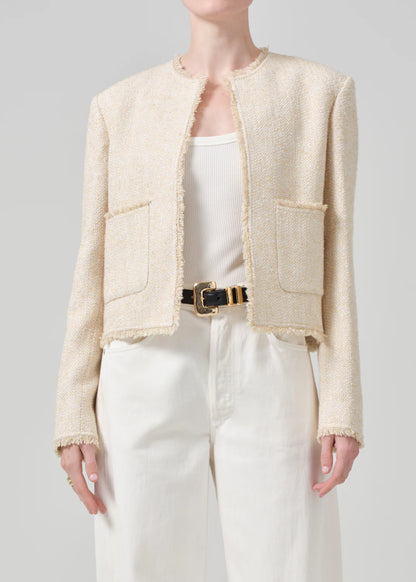 Citizens of Humanity Elana Jacket, blazer, cropped blazer, cropped top, jacket, women's clothing