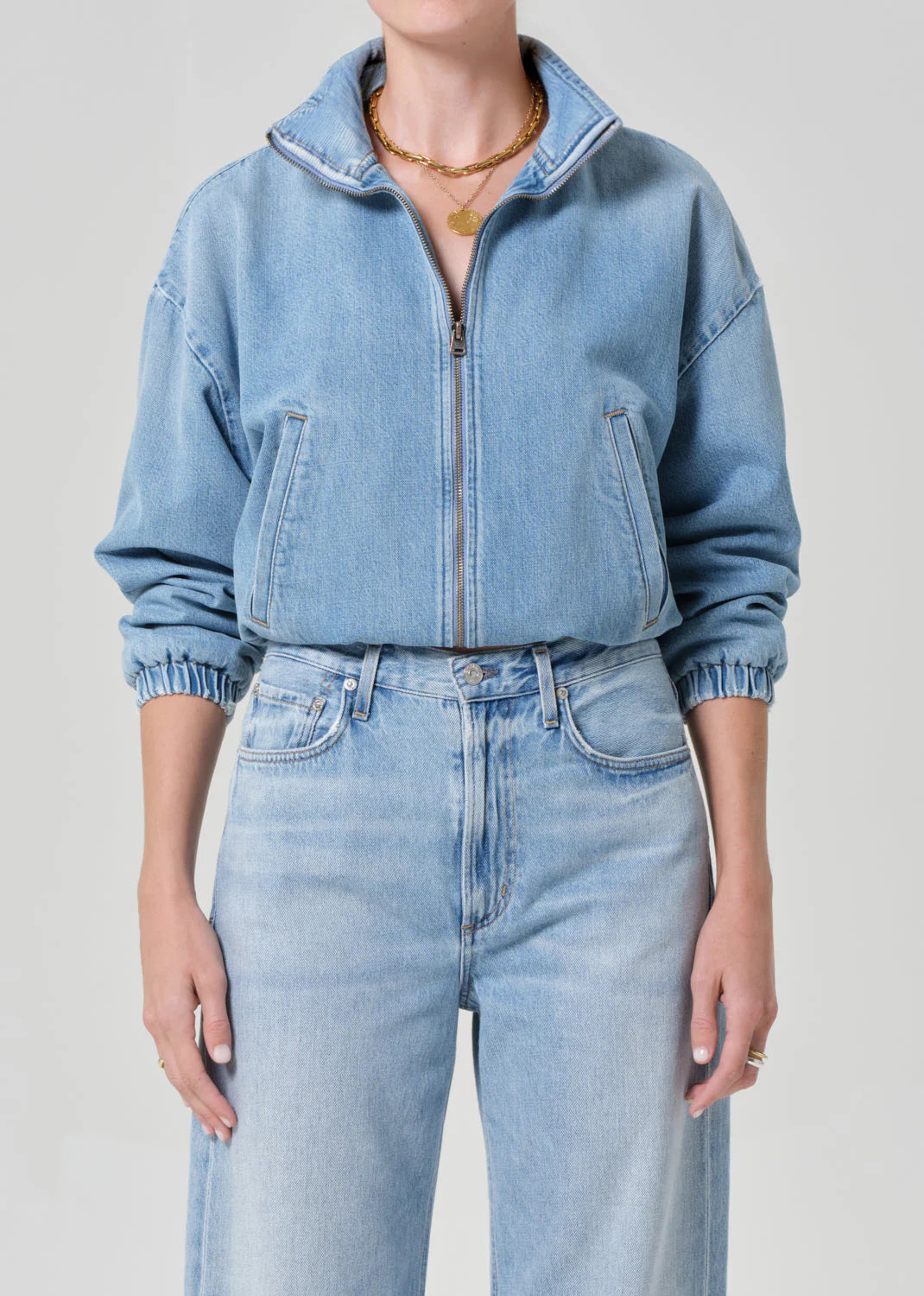 Citizens of Humanity Bubble Bomber, classic bomber, denim bomber, jacket, women's clothing