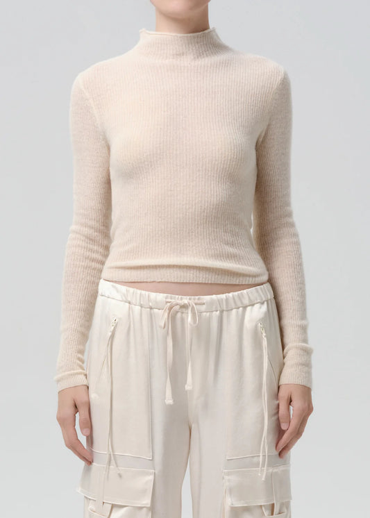 Citizens of Humanity Leelah Turtleneck Sweater, cashmere turtleneck sweater, high neck sweater, women's clothing