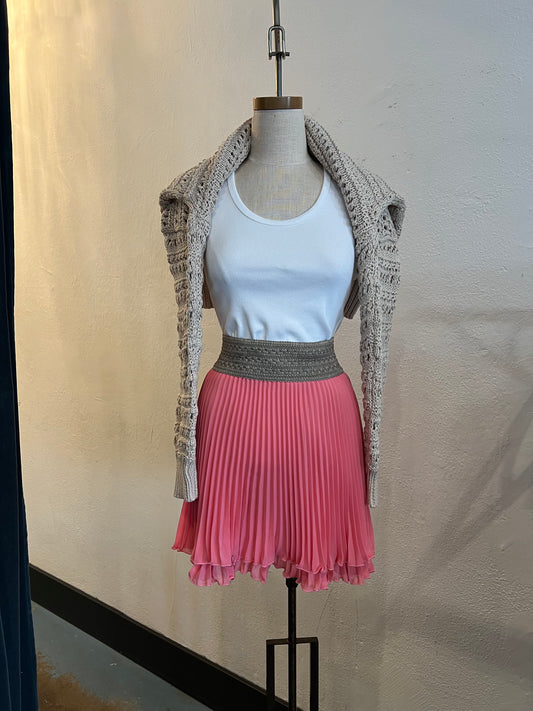 LA SKRTS Double Chiffon Mini Skirt, mini skirt, chiffon skirt, women's clothing