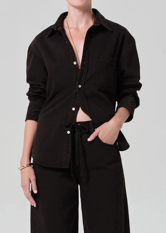Citizens of Humanity Carter Shirt, denim shirt, button down shirt, jean shirt, women's clothing