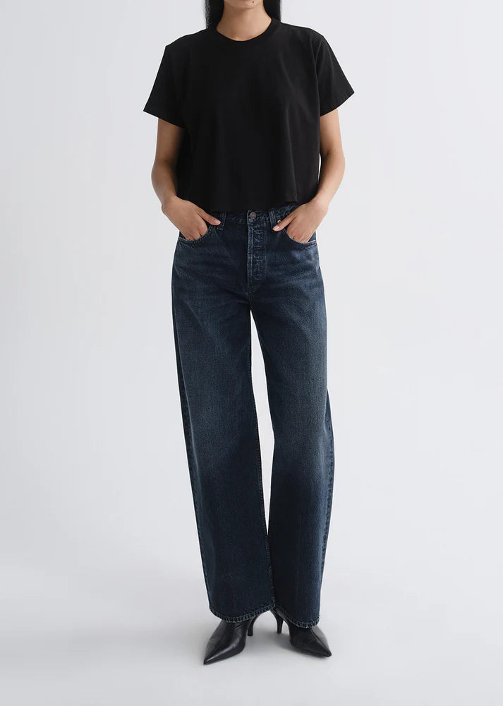 AGOLDE Arc Jean 32 Central, denim jeans, wide leg denim, jeans, women's clothing