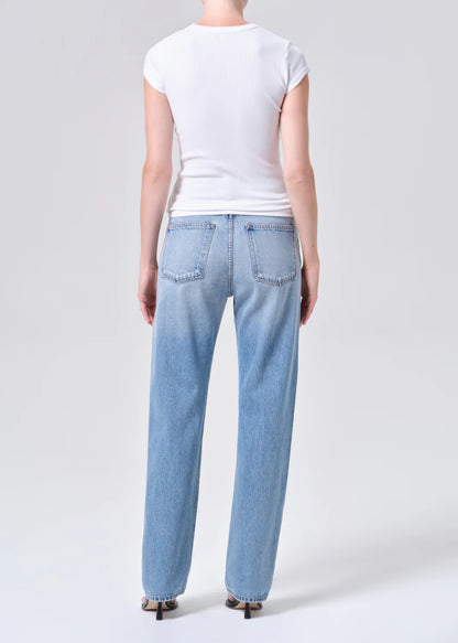AGOLDE 90's Jean 32", mid-rise denim jeans, denim, jeans, straight leg jeans, Women's clothing