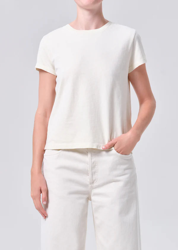 AGOLDE Long Line Adine Tee, t-shirt, long tee, shirt, women's clothing