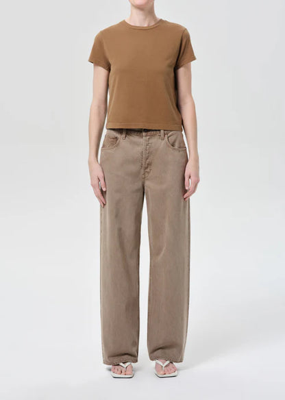 AGOLDE Low Slung Baggy in Trail, jeans, denim, baggy jeans, denim jeans, women's clothing