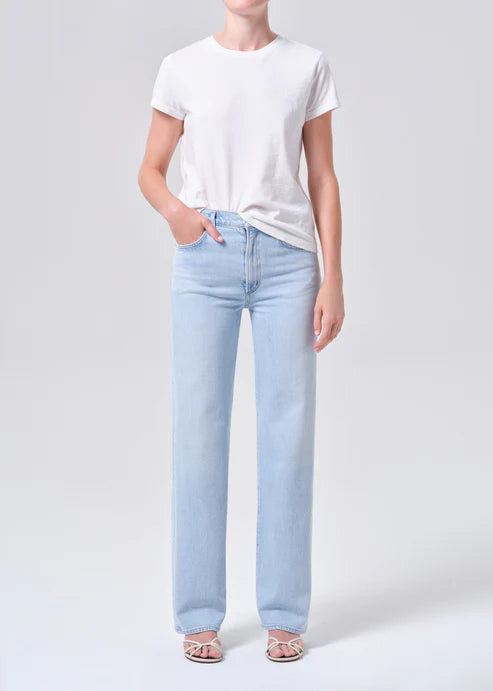 AGOLDE Harper Jean, clean denim, denim jeans, straight leg jeans, women's clothing