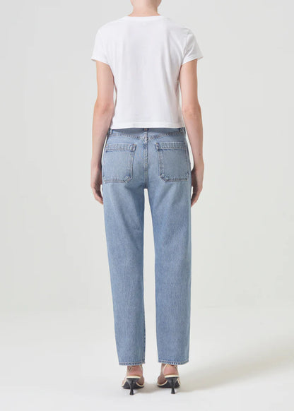 AGOLDE Cooper Trouser, trouser denim, jeans, trouser jeans, clean denim, women's clothing