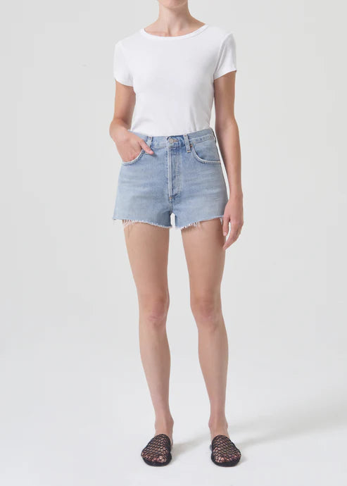 AGOLDE Mila Short, denim shorts, vintage denim, jean shorts, women's clothing