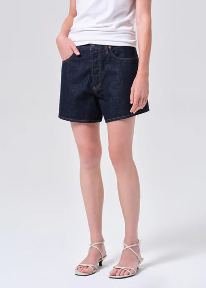 AGOLDE Leith Short, denim shorts, jean shorts, baggy denim shorts, women's clothing
