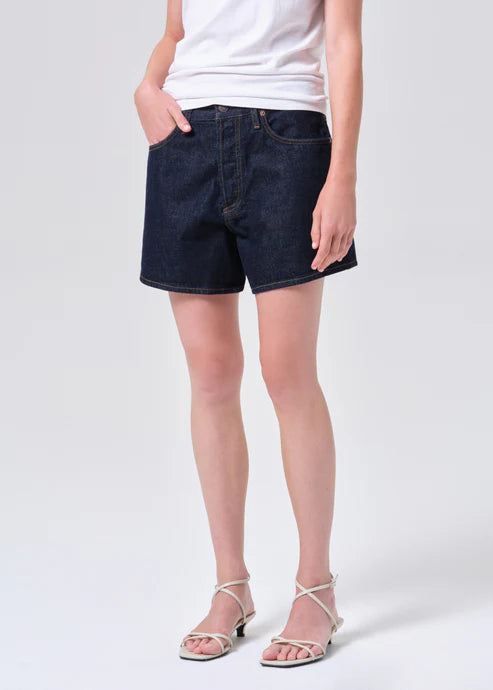 AGOLDE Leith Short, denim shorts, jean shorts, baggy denim shorts, women's clothing