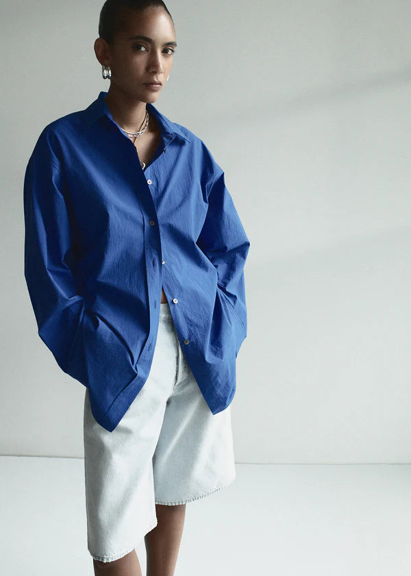 AGOLDE Sona Shirt, long sleeved button down shirt, dress shirt, women's clothing