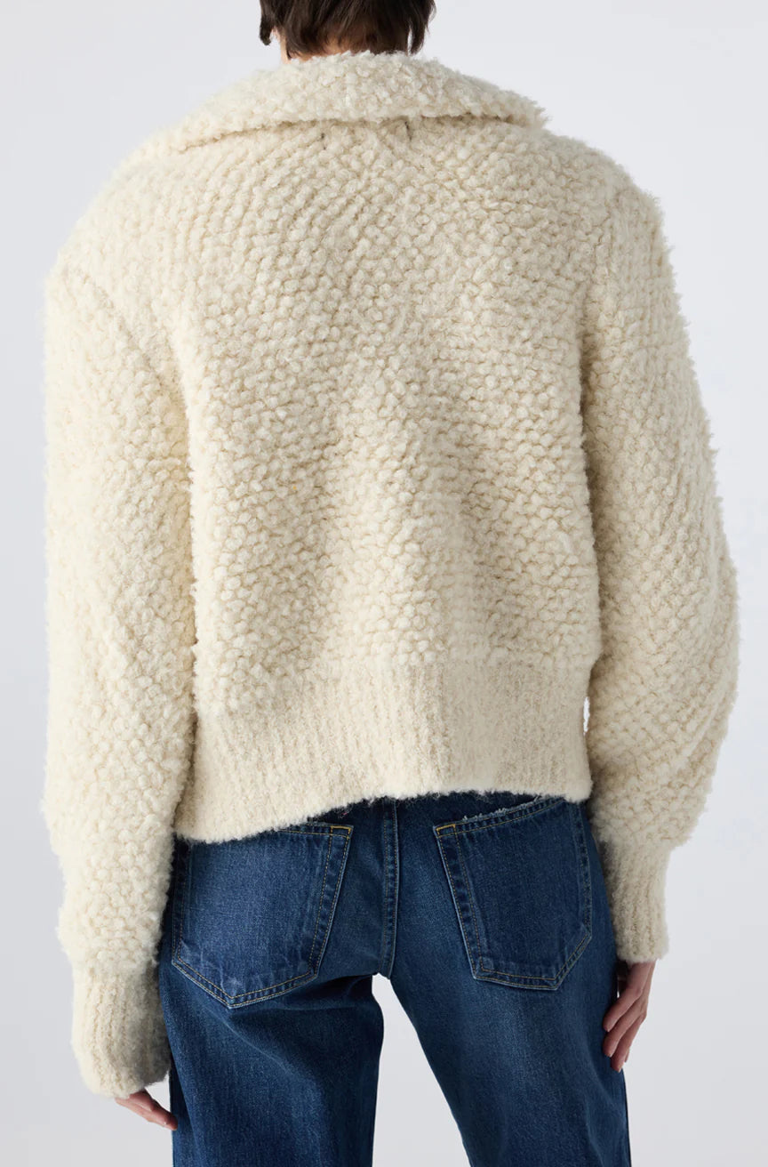 AMO Ingrid Sweater, cardigan sweater, sip up sweater, sweater, women's clothing