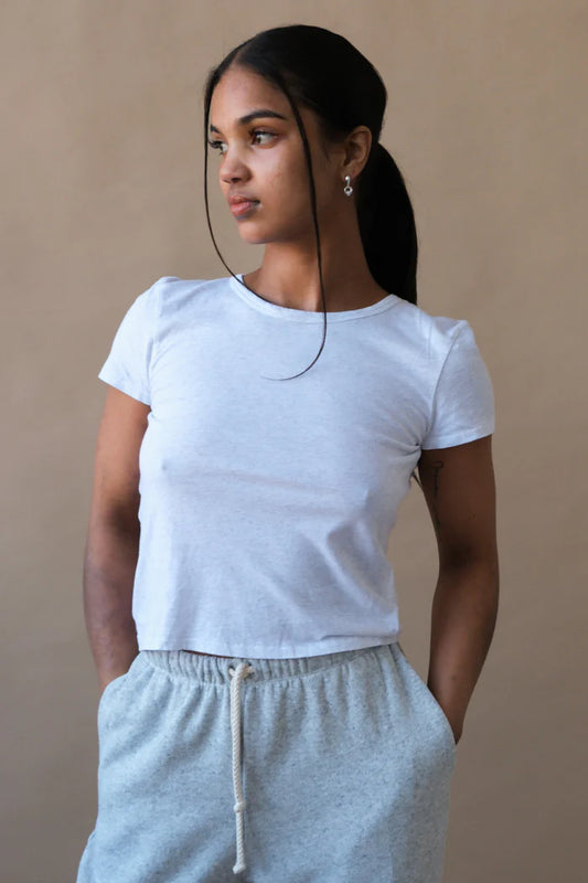 ASHER Noe Baby Tee, t-shirt, tee, baby tee, short sleeved shirt, women's clothing