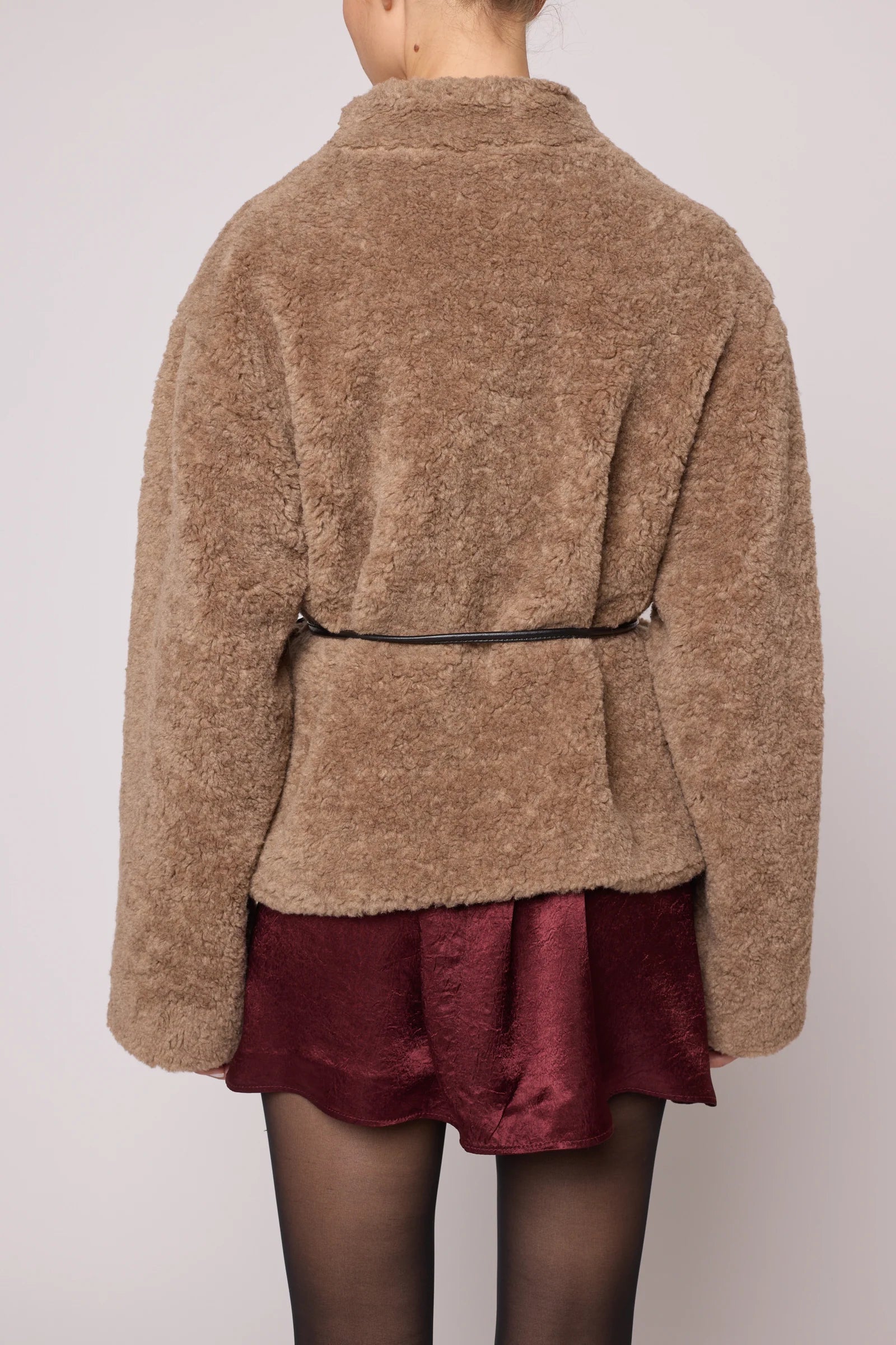 Atelier Delphine Mana Jacket, faux fur coat, jacket, stylish faux fur jacket, women's outerwear