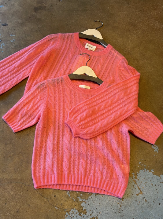W. Cashmere Aviana S/S Crewneck