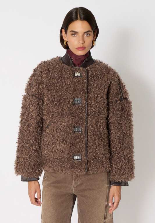 Berenice. Gilian Jacket, jacket, faux fur jacket, coat, outerwear, women's clothing