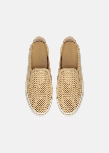 Vince Blair Raffia Slip On Sneaker, shoes, sneakers, slip on shoes, women's shoes