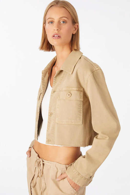 AMO Carly Jacket, cropped jacket, utility jacket, jacket, women's clothing