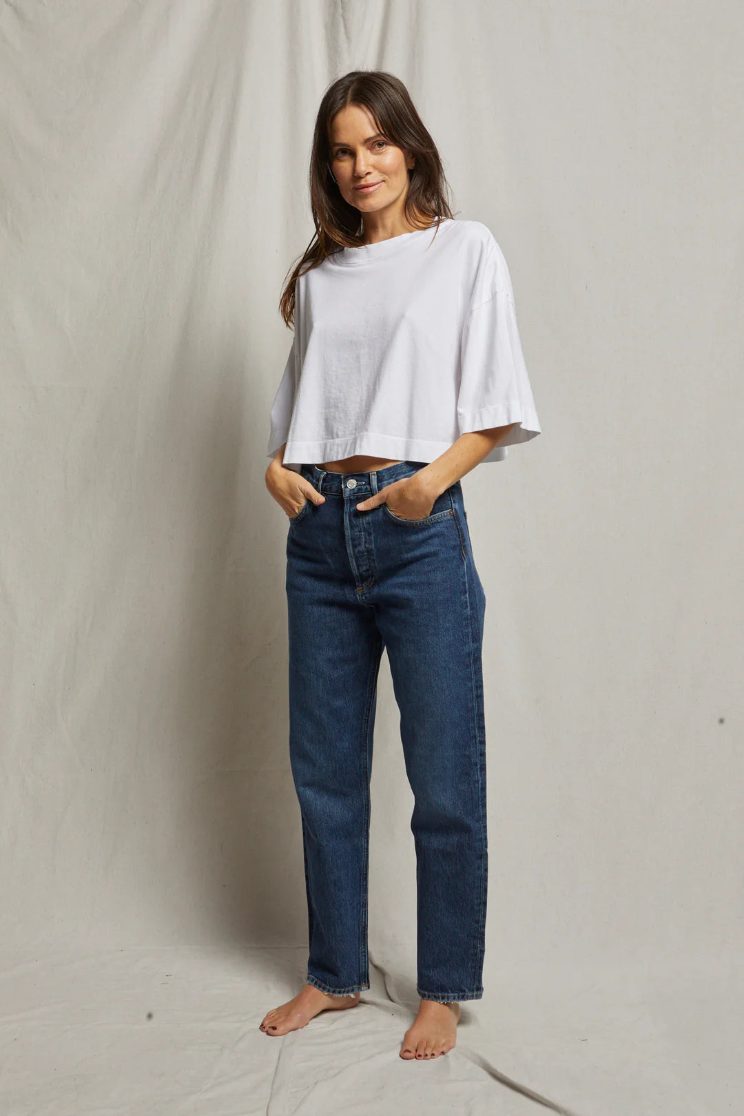 Perfect White Tee Christy Oversized Tee, t-shirt, tee, cropped shirt, women's clothing